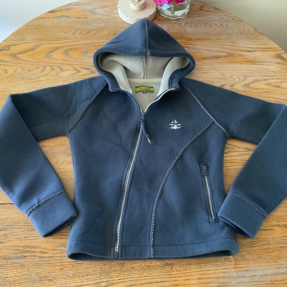 ANIMAL wind fleece hooded zip jacket/8
